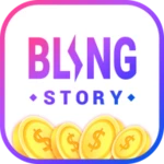 Logo of Bling Story android Application 